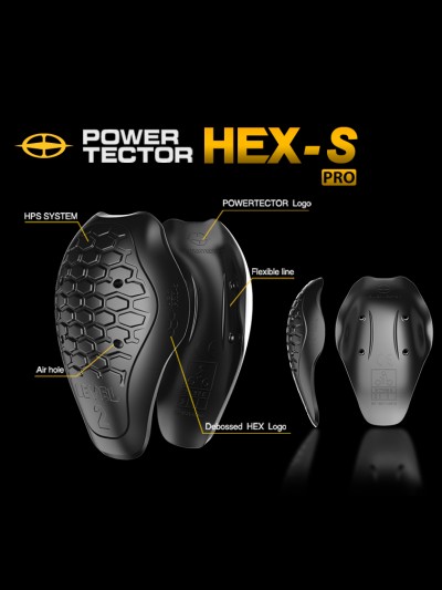 POWERTECTOR CE 2 HEX PRO- S (CE LEVEL 2 파워텍터 헥사 프로 어깨보호대)