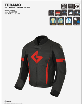 BRENO TERAMO LEATHER JACKET