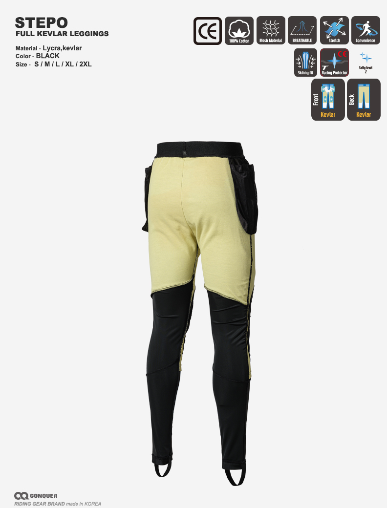 CQ FULL KEVLAR LEGGINGS STEPO