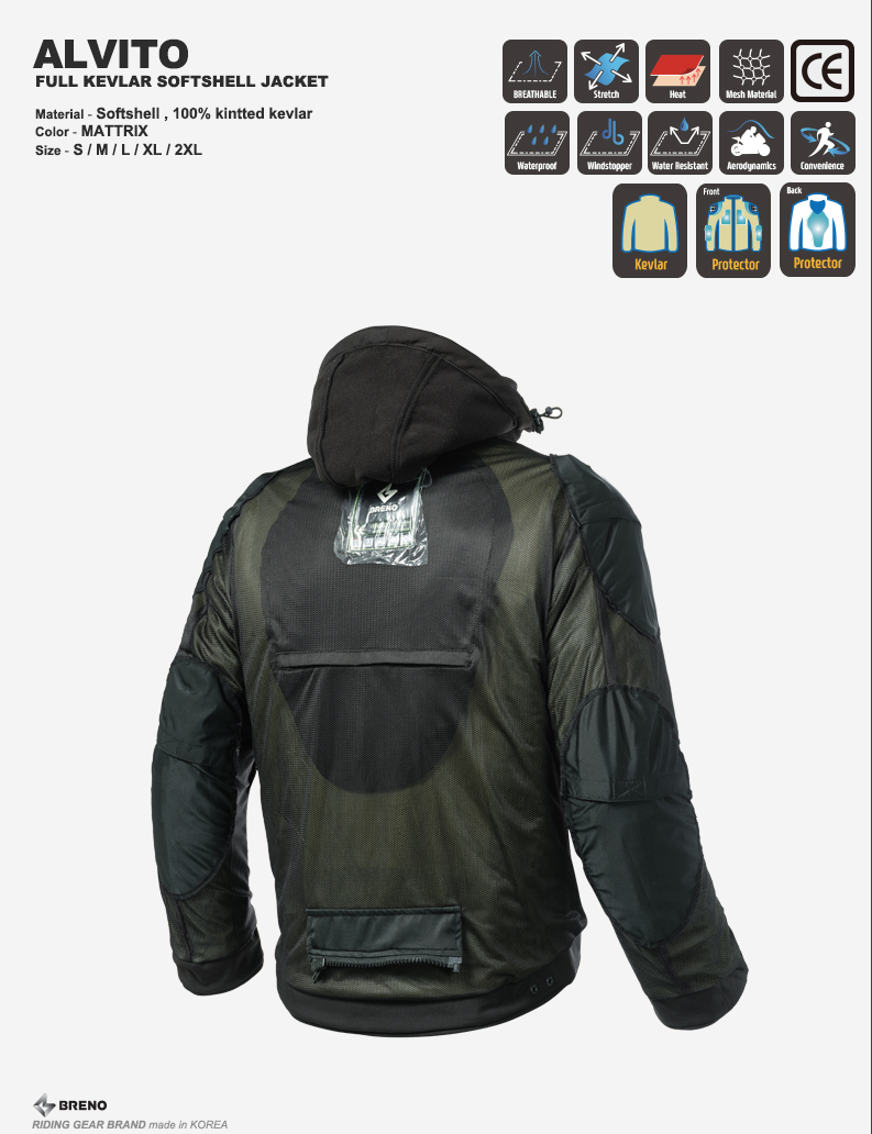 BRENO ALVITO SOFTSHELL JACKET (CAMO)