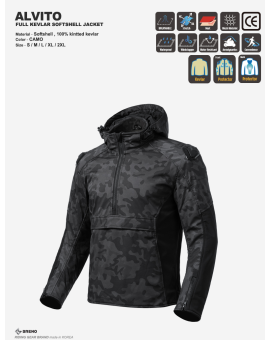 BRENO ALVITO SOFTSHELL JACKET (CAMO)